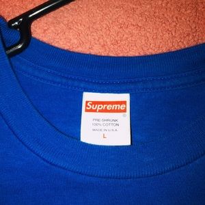 Supreme to shirt